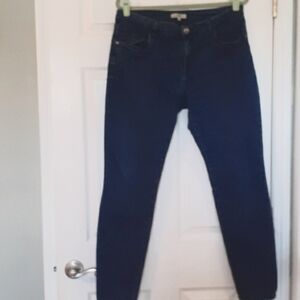 One World Everpeak Stretch preppy Casual Straight Leg Jeans Size 14.